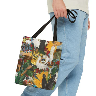 Collage Art Tote Bags