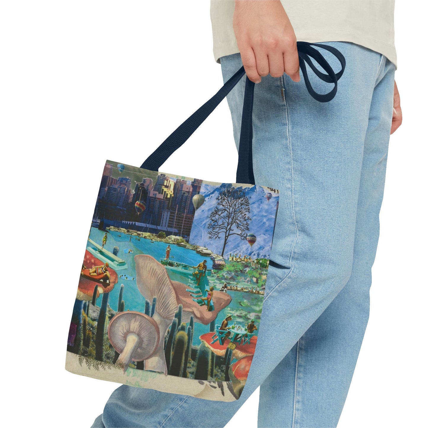 Collage Tote Bag