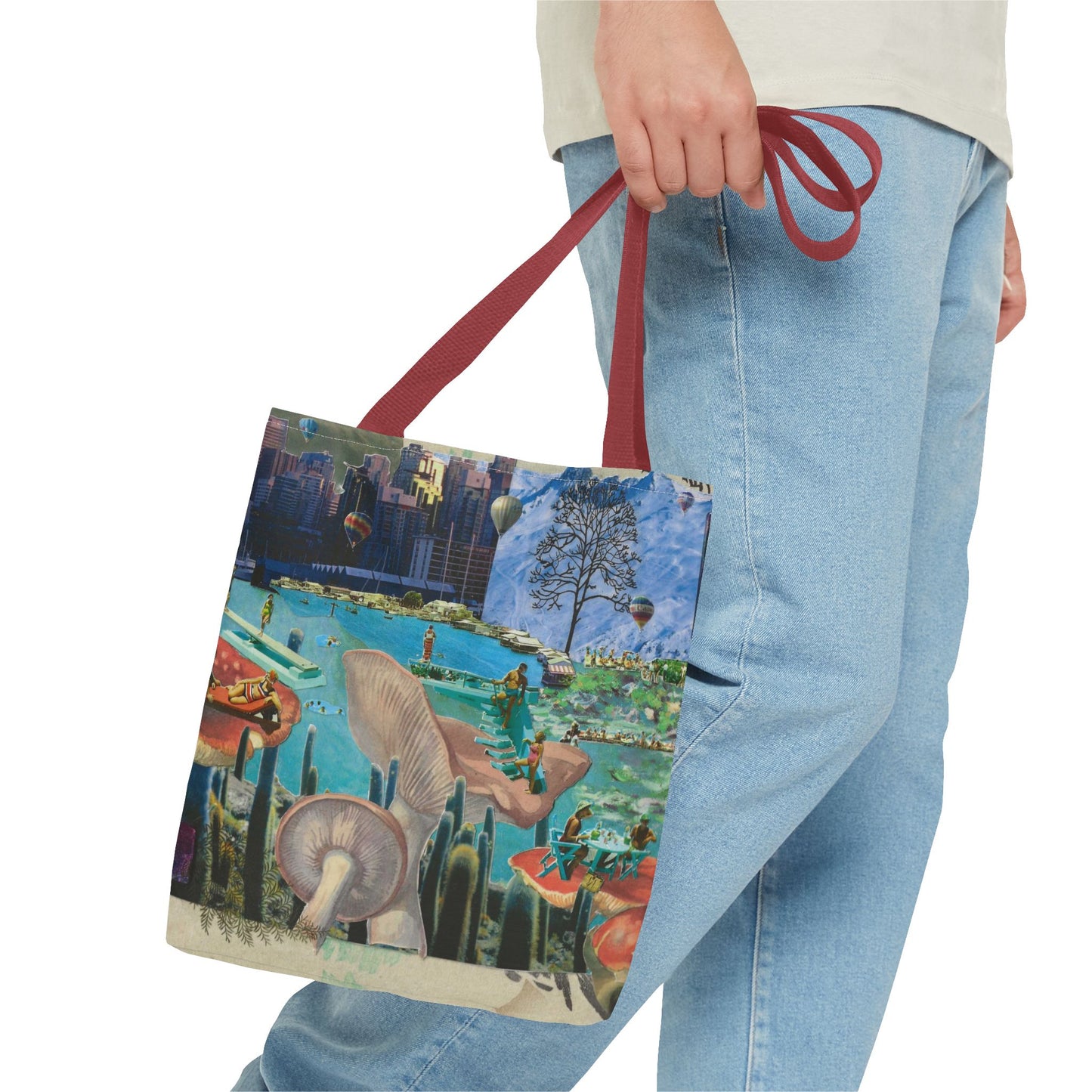 Collage Tote Bag